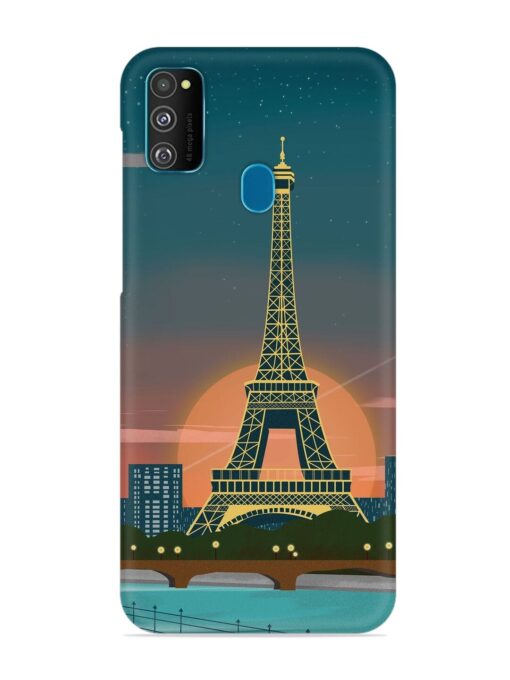 Scenery Architecture France Paris Snap Case for Samsung Galaxy M30S Zapvi