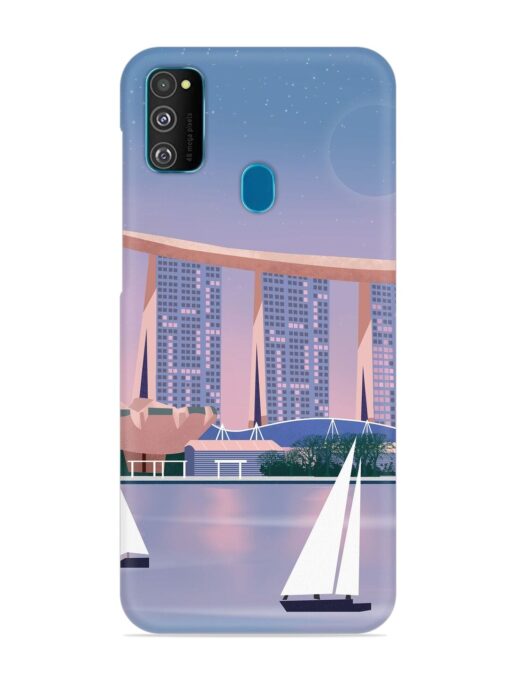 Singapore Scenery Architecture Snap Case for Samsung Galaxy M30S Zapvi