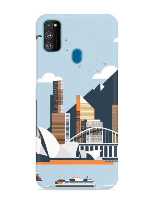 Sydney Opera Landscape Snap Case for Samsung Galaxy M30S Zapvi