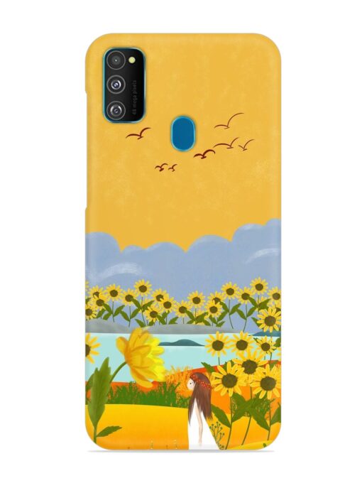 Beginning Of Autumn Snap Case for Samsung Galaxy M30S Zapvi