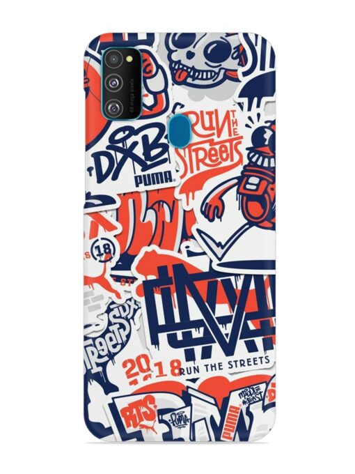 Run The Street Snap Case for Samsung Galaxy M30S Zapvi