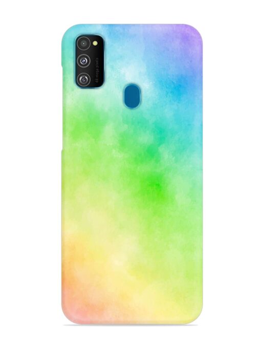 Watercolor Mixture Snap Case for Samsung Galaxy M30S Zapvi