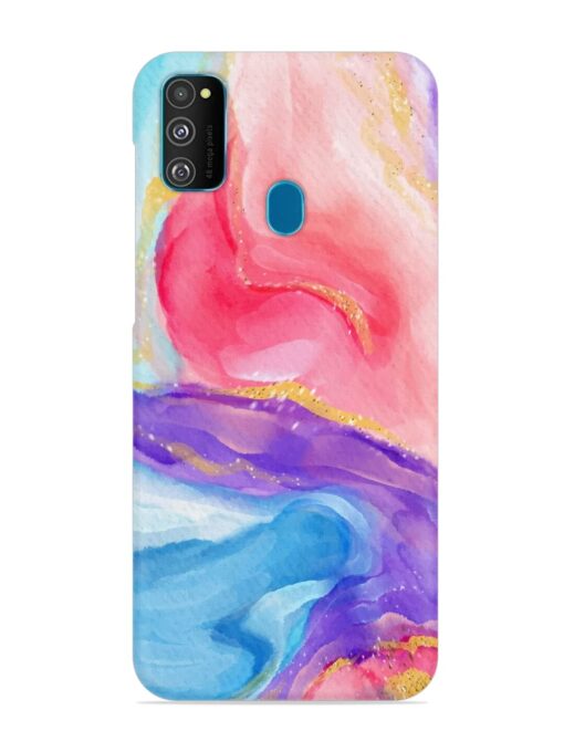 Watercolor Gradient Snap Case for Samsung Galaxy M30S