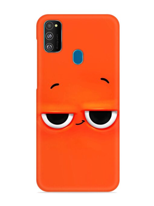 Smiley Face Snap Case for Samsung Galaxy M30S Zapvi