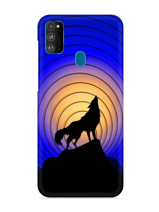 Fox Roaring Design Snap Case for Samsung Galaxy M30S Zapvi