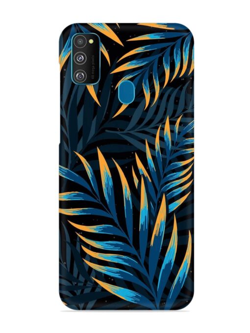 Abstract Leaf Art Snap Case for Samsung Galaxy M30S