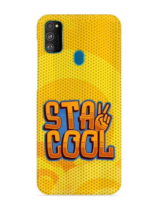 Stay Cool Snap Case for Samsung Galaxy M30S Zapvi