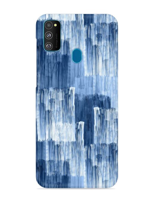 Abstract Pattern Stripes Snap Case for Samsung Galaxy M30S Zapvi