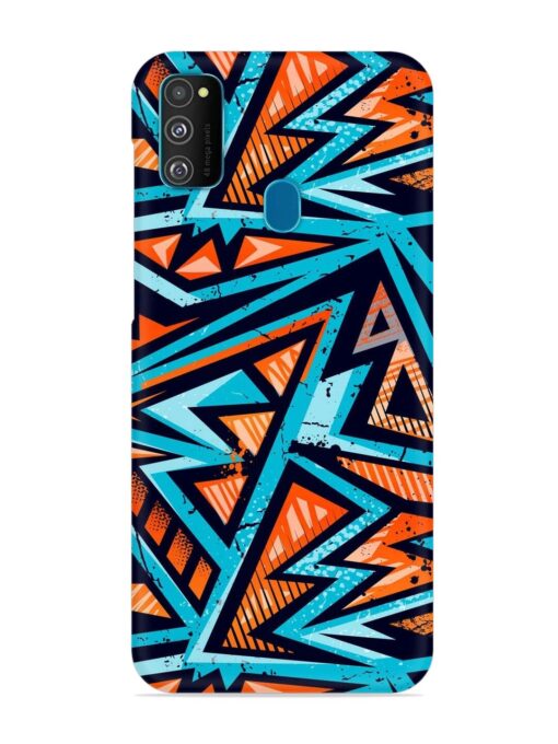 Abstract Seamless Grunge Snap Case for Samsung Galaxy M30S