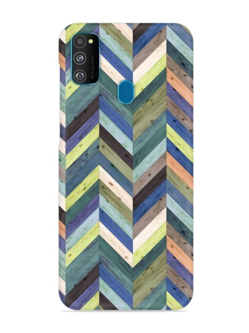 Chevron Random Color Snap Case for Samsung Galaxy M30S Zapvi