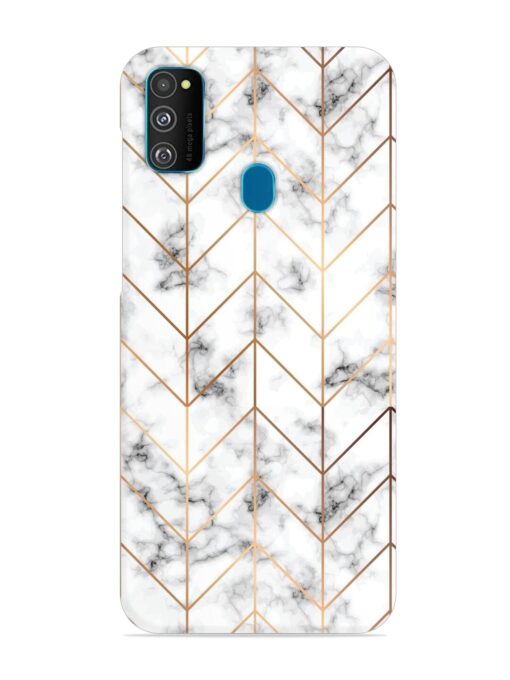 Vector Marble Texture Snap Case for Samsung Galaxy M30S Zapvi