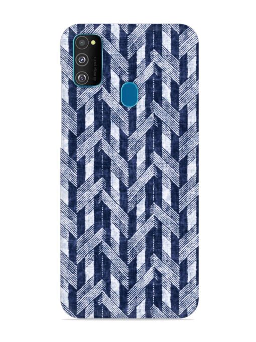 Abstract Herringbone Motif Snap Case for Samsung Galaxy M30S Zapvi