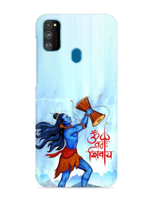 Illustration Lord Shiva Snap Case for Samsung Galaxy M30S Zapvi