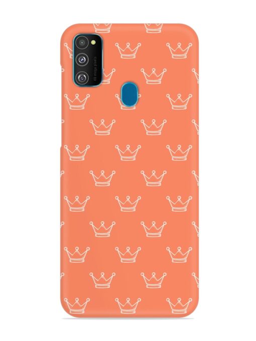 Hand Drawn Crown Snap Case for Samsung Galaxy M30S