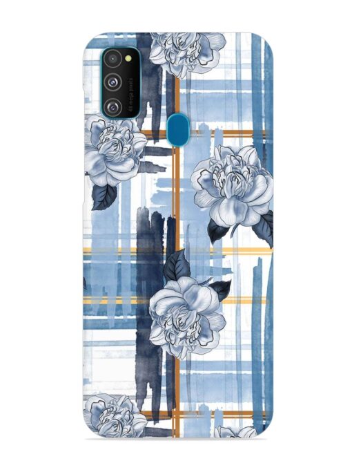 Watercolor Pattern Rose Snap Case for Samsung Galaxy M30S