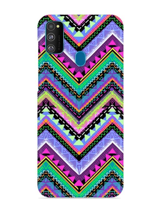 Tribal Aztec Print Snap Case for Samsung Galaxy M30S Zapvi