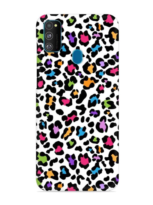 Seamless Leopard Pattern Snap Case for Samsung Galaxy M30S Zapvi