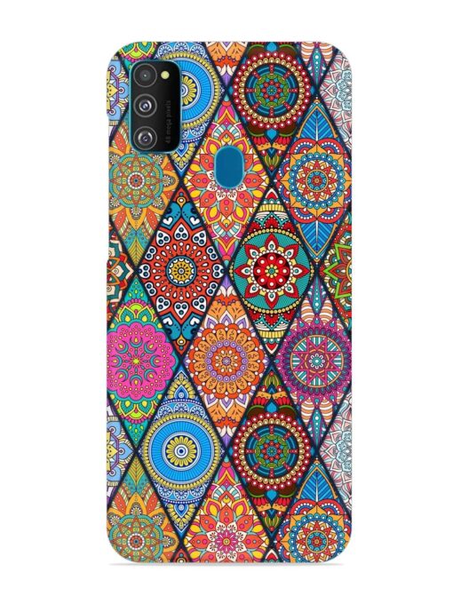 Seamless Tile Pattern Snap Case for Samsung Galaxy M30S Zapvi