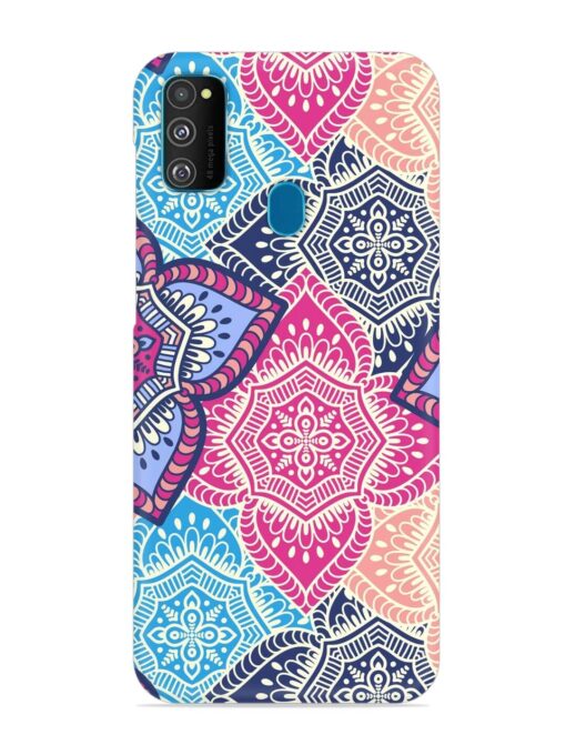 Ethnic Floral Seamless Snap Case for Samsung Galaxy M30S