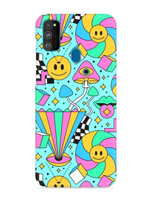 Trippy Rainbow 60S Snap Case for Samsung Galaxy M30S