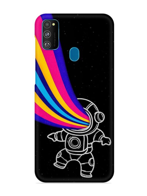 Astronaut Snap Case for Samsung Galaxy M30S Zapvi