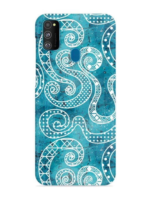 Vintage Curved Seamless Snap Case for Samsung Galaxy M30S