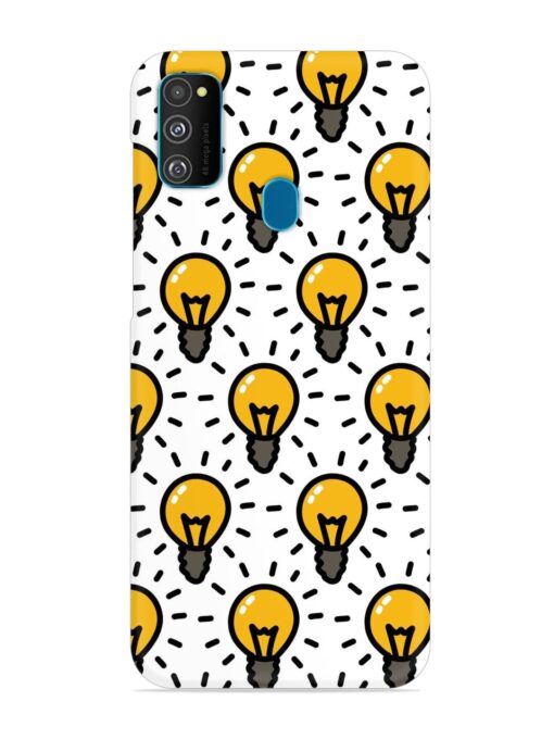 Light Bulb Seamless Snap Case for Samsung Galaxy M30S Zapvi