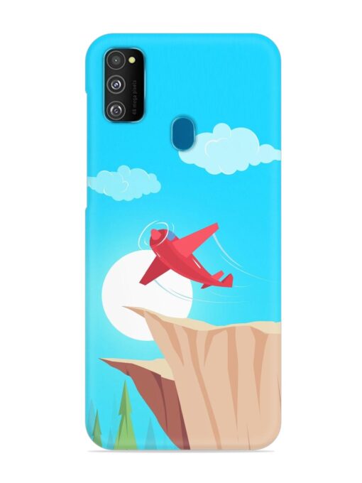 Small Planes In Flight Snap Case for Samsung Galaxy M30S