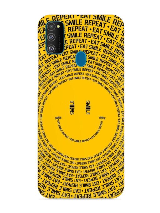 Smiley Snap Case for Samsung Galaxy M30S Zapvi