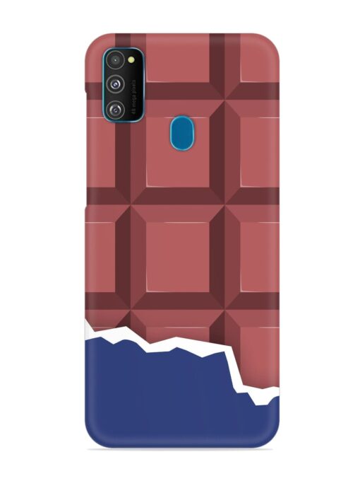 Chocolate Vector Art Snap Case for Samsung Galaxy M30S Zapvi