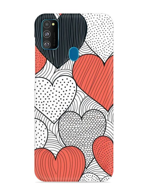 Girly Heart Seamless Snap Case for Samsung Galaxy M30S