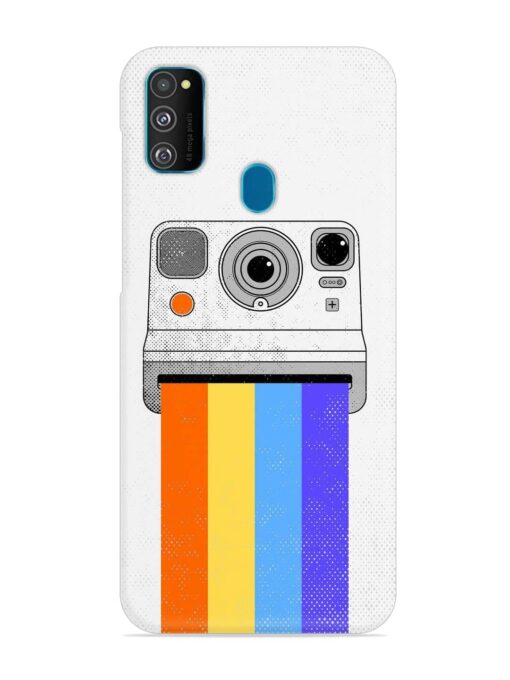 Retro Camera Art Snap Case for Samsung Galaxy M30S