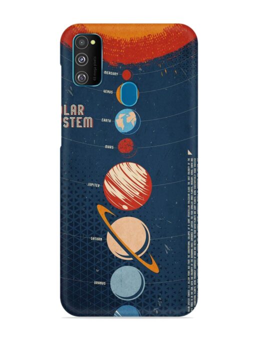 Solar System Vector Snap Case for Samsung Galaxy M30S