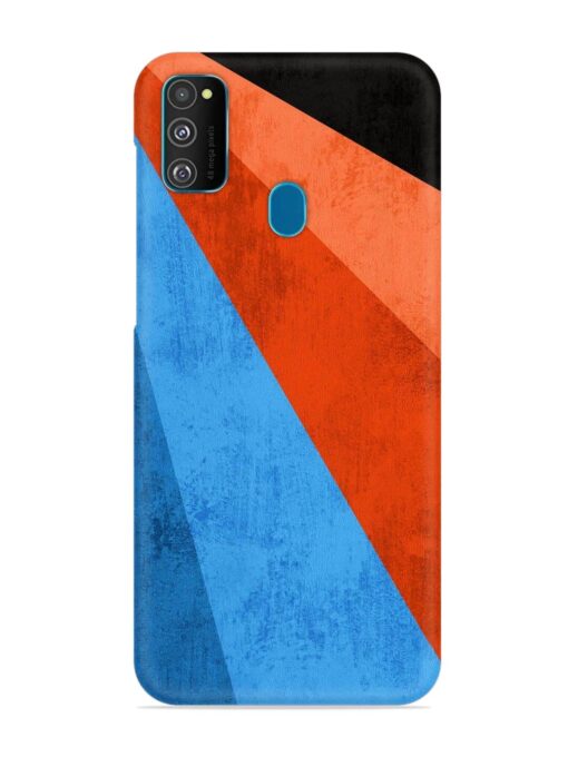 Modern Matte Abstract Snap Case for Samsung Galaxy M30S Zapvi