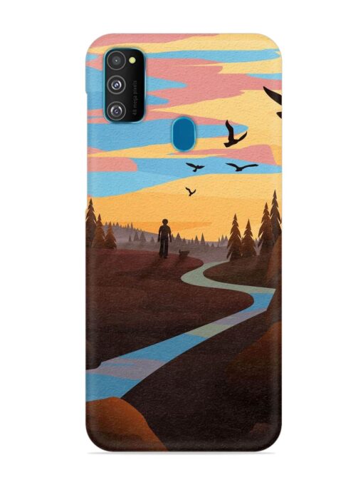 Natural Landscape Art Snap Case for Samsung Galaxy M30S Zapvi