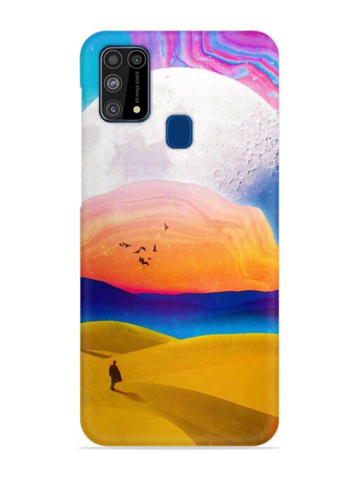 Sandy Desert Snap Case for Samsung Galaxy M31 Zapvi