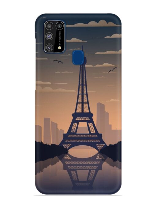 France Paris Eiffel Tower Gradient Snap Case for Samsung Galaxy M31