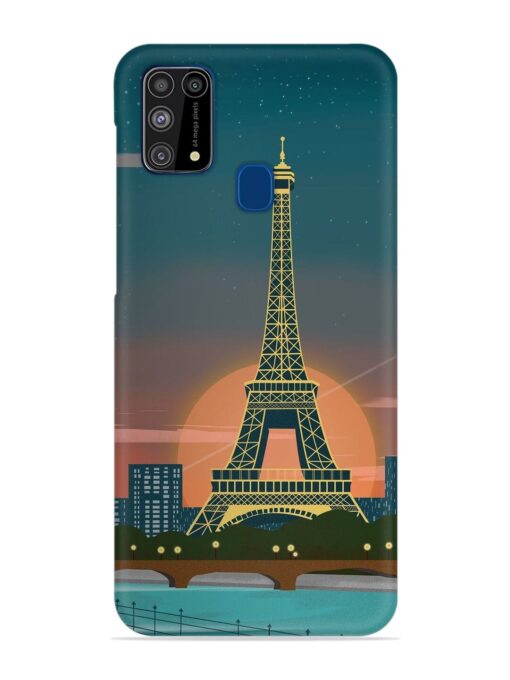 Scenery Architecture France Paris Snap Case for Samsung Galaxy M31 Zapvi