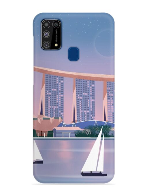 Singapore Scenery Architecture Snap Case for Samsung Galaxy M31 Zapvi