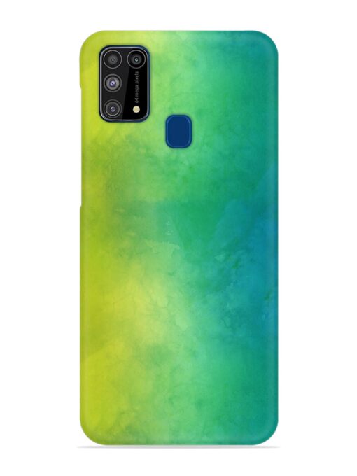 Yellow Green Gradient Snap Case for Samsung Galaxy M31