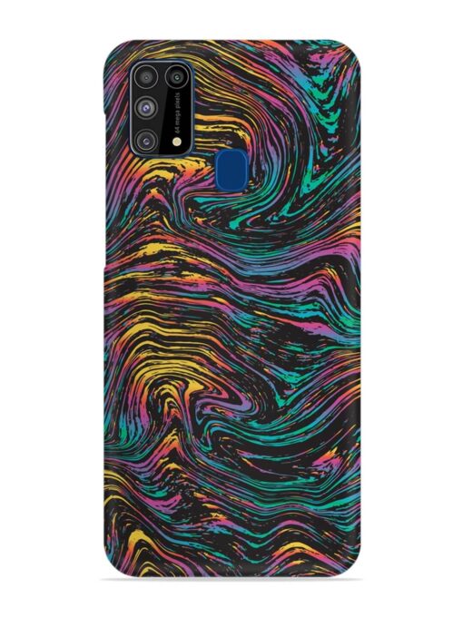 Abstract Liquid Colors Snap Case for Samsung Galaxy M31 Zapvi