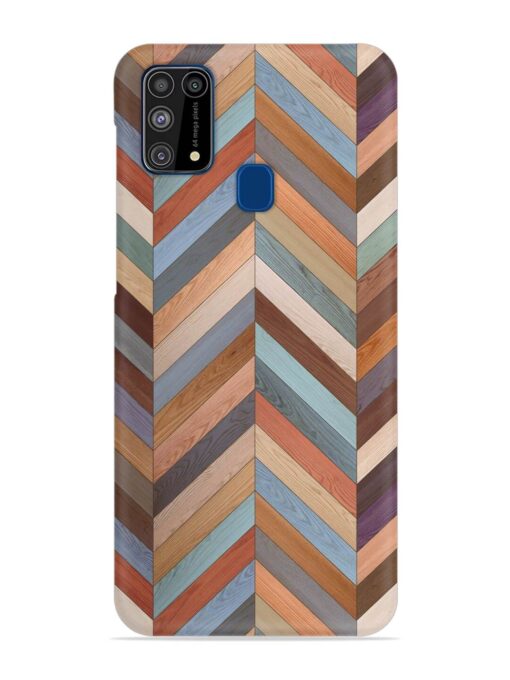 Seamless Wood Parquet Snap Case for Samsung Galaxy M31