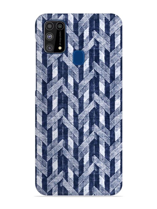 Abstract Herringbone Motif Snap Case for Samsung Galaxy M31 Zapvi