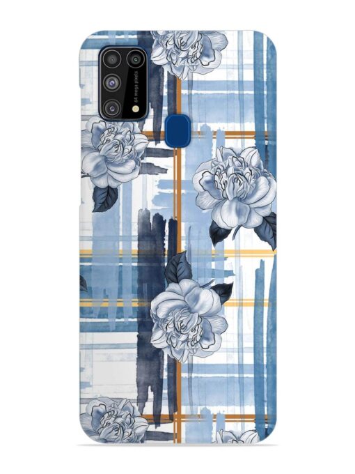 Watercolor Pattern Rose Snap Case for Samsung Galaxy M31 Zapvi