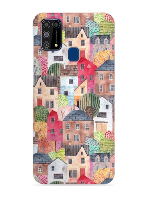 Abstract Seamless Pattern Snap Case for Samsung Galaxy M31 Zapvi