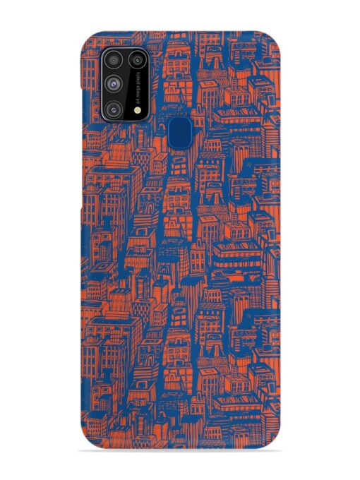 Hand Drawn Seamless Snap Case for Samsung Galaxy M31 Zapvi