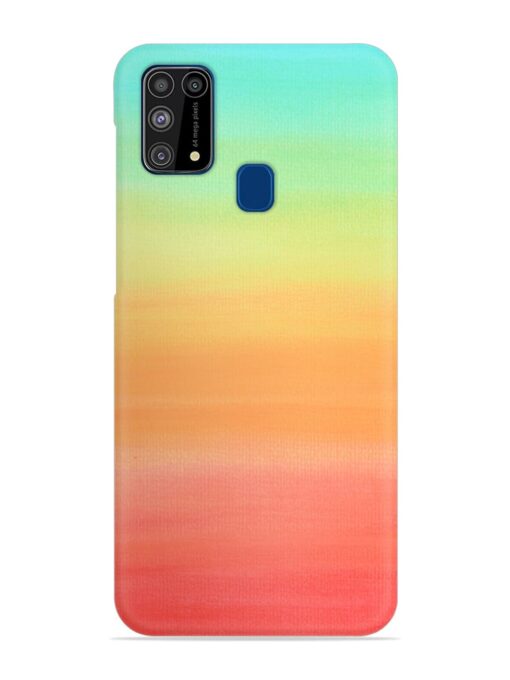 Background Sky Watercolor Snap Case for Samsung Galaxy M31 Zapvi