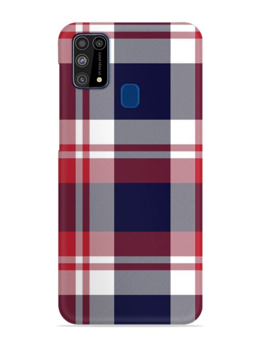 Classic Plaid Tartan Snap Case for Samsung Galaxy M31 Zapvi