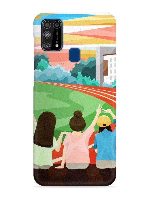 School Playground Snap Case for Samsung Galaxy M31 Zapvi