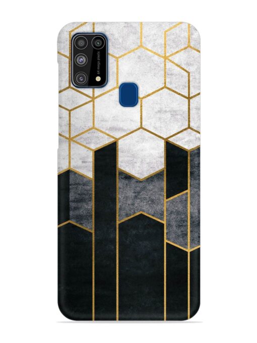 Cube Marble Art Snap Case for Samsung Galaxy M31 Prime